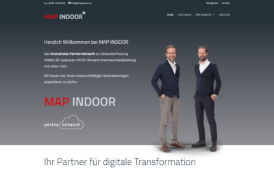 新しいMAP INDOORのウェブサイトが公開されました。