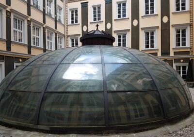 Glass dome roof, MUNICH