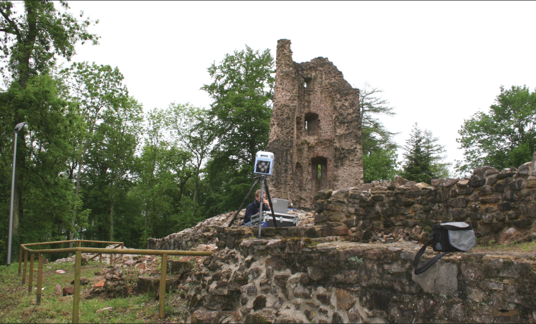 Castle ruins, DAGSTUHL