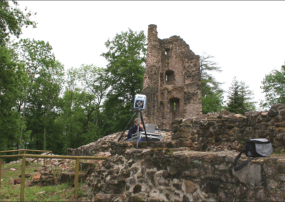 Castle ruins, DAGSTUHL