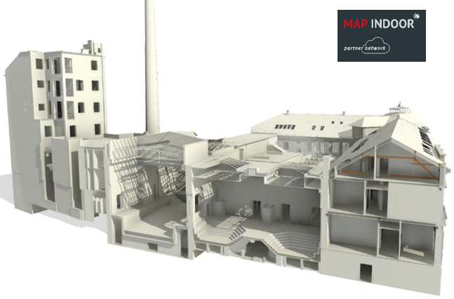 2D/3D/BIM modelling services from MAP INDOOR – precise and sustainable!