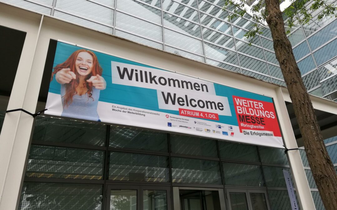 Weiterbildungsmesse im MOC Center München – ein inspirierender Tag.